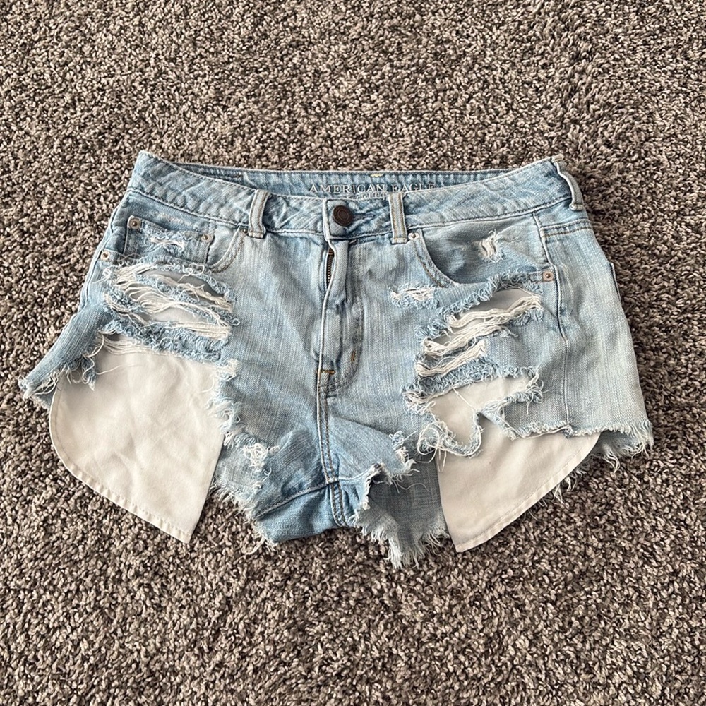 American Eagle jean shorts! only worn once.